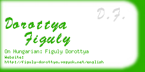 dorottya figuly business card